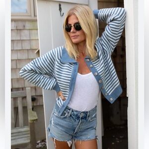 Marea striped cardigan